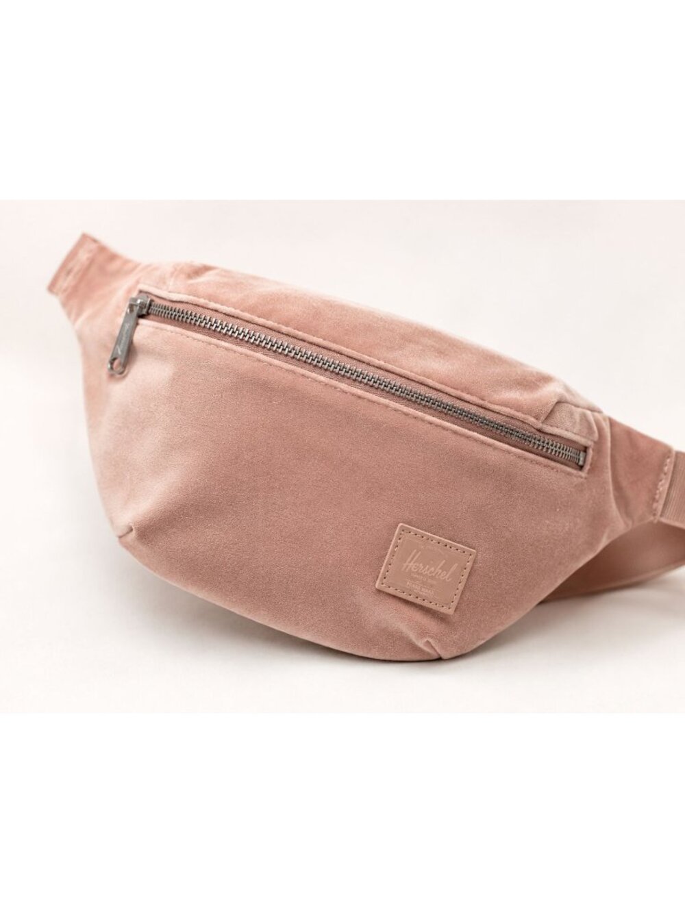 Herschel Supply Co. Fifteen Velvet Belt Bag Ash Rose Pink